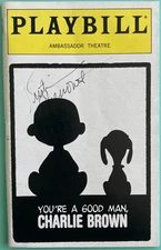 Kristin Chenoweth Signed Playbill You're a Good Man, Charlie Brown June 1999 B&W