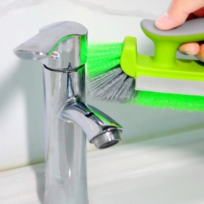 Multipurpose Corner Gaps Brush Small Storage Design for Car Motorcycle Kitchen