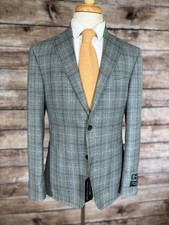 NWT Bloomingdales Silk Wool Blazer Size 48