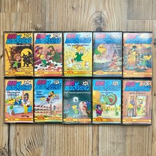 10 alte Bibi Blocksberg Kassetten 15,35,36,40,42,46,47,49,50,51 gelber Aufkleber