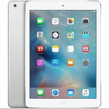 Apple - iPad Air with Wi-Fi - 128GB - Silver  USED