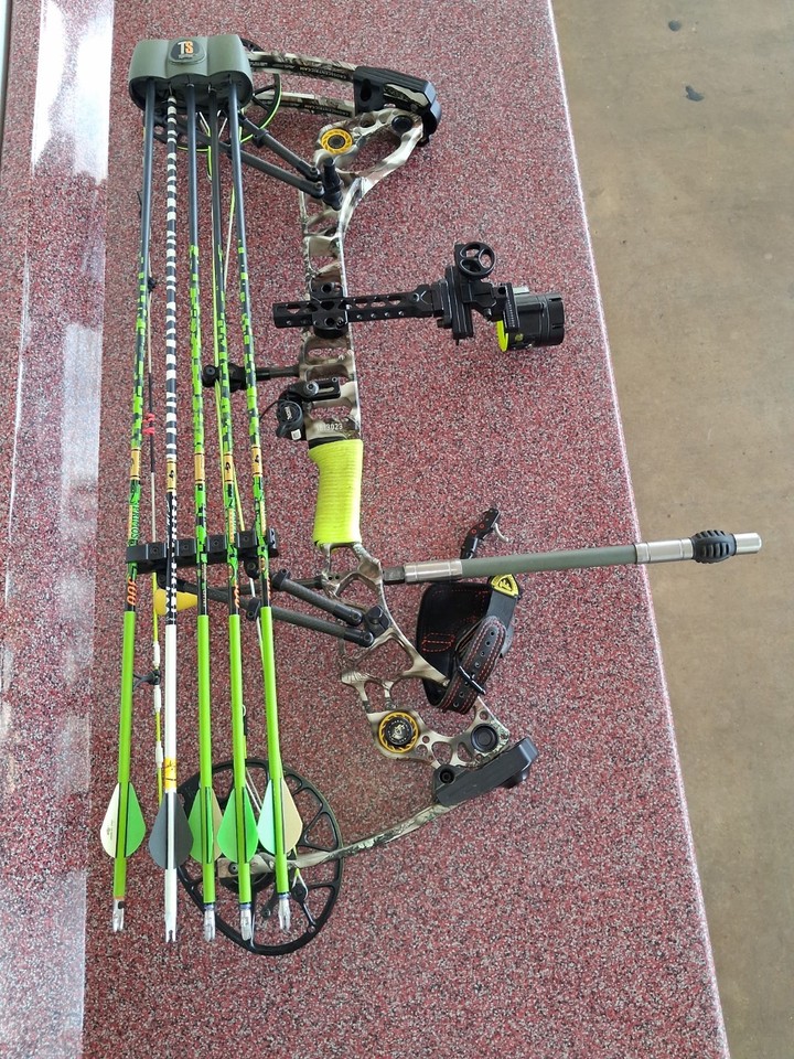 Mathew’s Halon 6 32” DL 29.5 70lbs complete package | eBay
