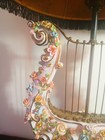 Victorian  Antique Porcelaine Table Lamp  Large  — photo 2
