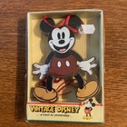 Vintage Disney Mickey Mouse Movable Wooden Christmas Ornament Kurt Adler W4745 — photo 1