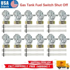 Lots of Shut Off Valve Gas Fuel Tank Pump Petcock Switch For Gasoline Generator
