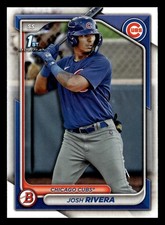 Josh Rivera 2024 Bowman Prospect 1st #BP-115 Chicago Cubs Rookie *024