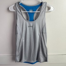NWOT ZOOT RUN Silver Stand Heather  Pacific Singlet Tank Top Size XS