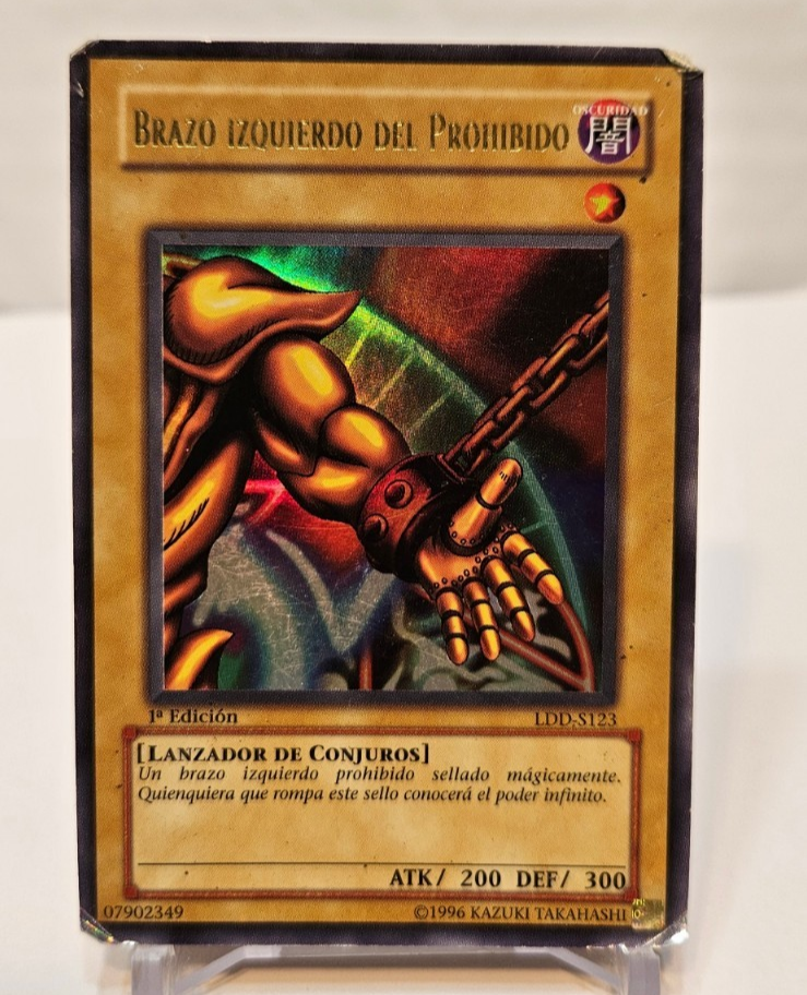 Left Arm of the Forbidden One LDD-S123 Ultra Rare 1st Edition