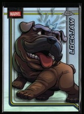 2026 Topps Chrome Marvel Comics #70 Lockjaw Refractor