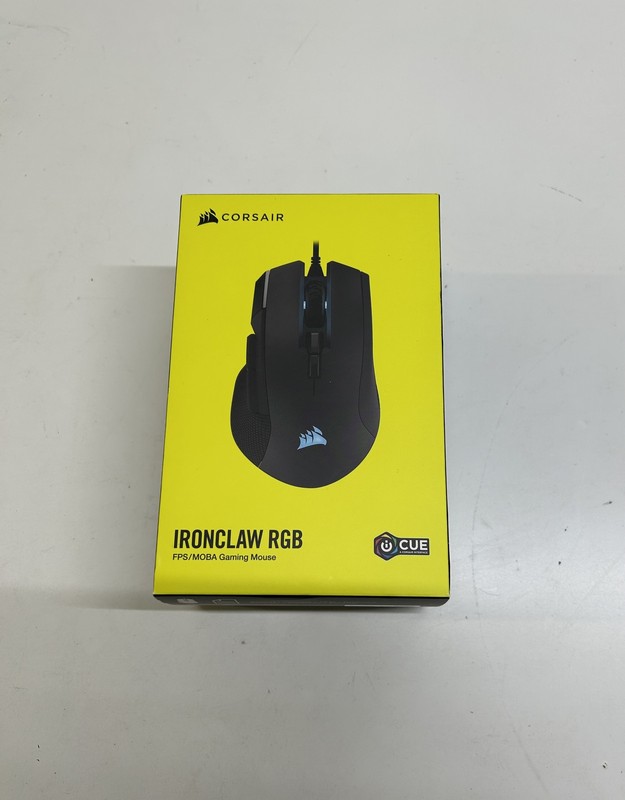 Corsair IRONCLAW RGB Gaming Mouse FPS MOBA iCUE PC Black