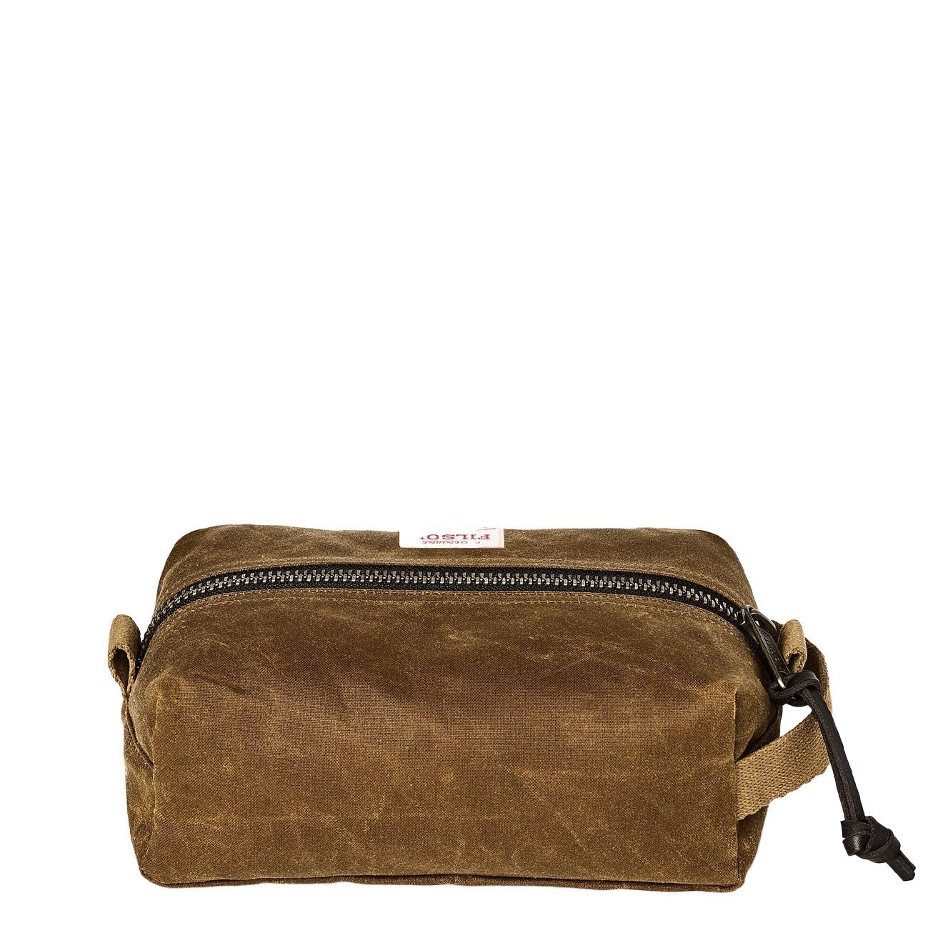 Filson Tin Cloth Travel Kit Dark Tan image 2