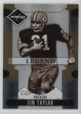 2008 Leaf Limited Legend Spotlight Gold 8/49 Jim Taylor #144 HOF 7sd