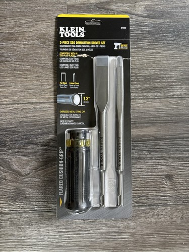 Klein Tools 32753SD SDS Demolition Driver Set, 3-Piece | eBay