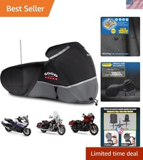 Motorcycle Cover 600D Waterproof for Touring Models Harley Davidson Road King...
