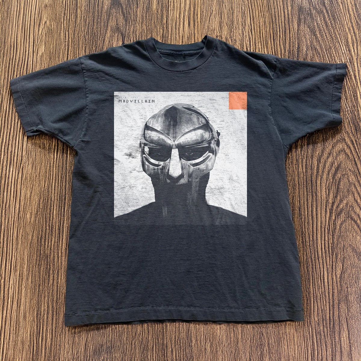 HOT MF DOOM Madvillainy Unisex Black Tee Sizes S-5XL Hip Hop Vintage Rap Album Graphic T-Shirt