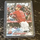 Topps 2018 Holiday Shohei Ohtani Rookie HMW17 Los Angeles Angels Baseball Card