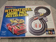 Vintage 1967 Radio Shack Slot Car "International Grand Prix Pace Car Racing"
