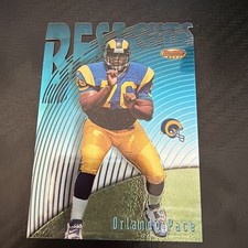 1997 Bowman's Best Best Cuts Die-Cut Insert #BC1 ORLANDO PACE Rookie Card RC HOF. rookie card picture