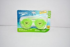 Speedo Kids' Swim Goggles, Sunny G, Green Glow Ages 3-8, NWT