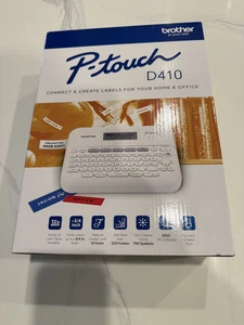 Brother P-touch PT-D410 Imprimante d'étiquette MAKER 18mm 3/4 " NIB FREE A/C POWER SUPPLY