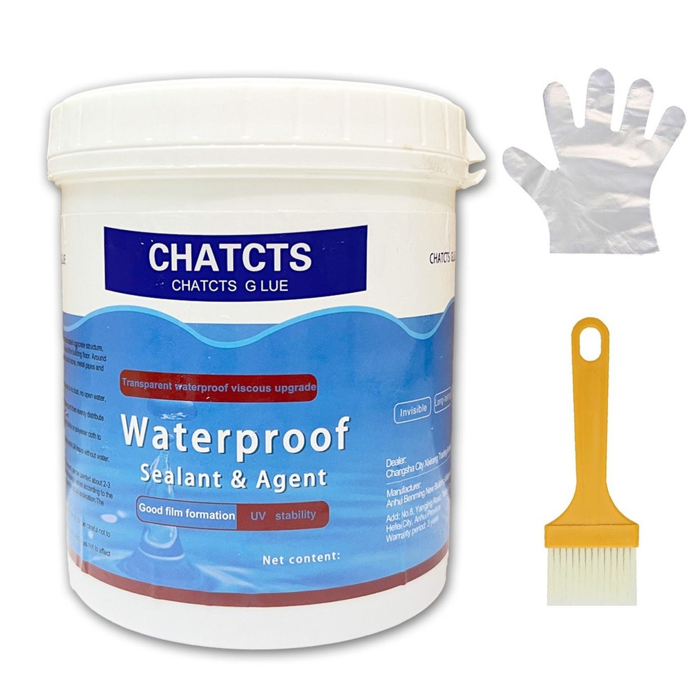 Waterproof Glue,Invisible Agent,Strong Transparent Sealant,for Bathroom, Kitc...