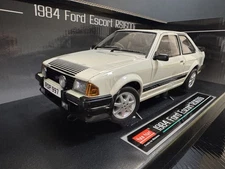 1984 Ford Escort RS1600i Rhd 1/18 Diamond White Sun Star HTF Us Seller !