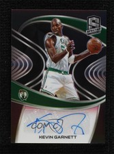 2020-21 Panini Spectra Signatures 9/49 Kevin Garnett #SIG-KGA Auto HOF 0u1