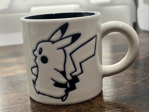 Pokemon Center 2015 Pikachu Sketch Ceramic Mug No chips No cracks Collectible - Picture 3 of 8