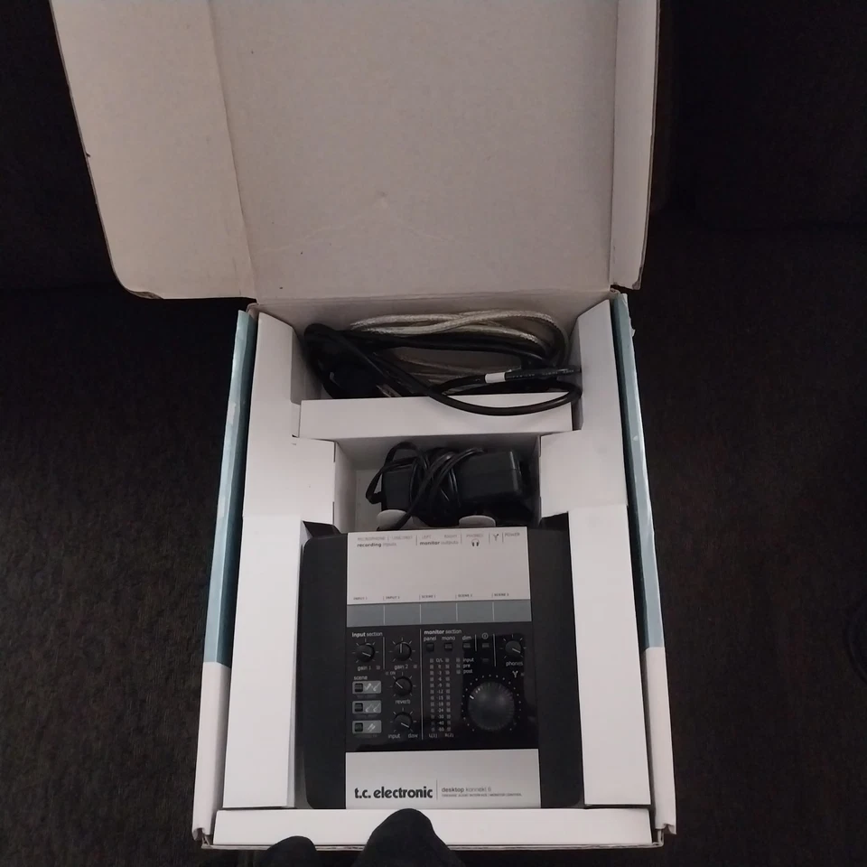 TC Electronic Desktop Konnekt 6 Firewire Audio Interface Monitor Control Tested - Image 4 of 4