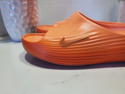 Nike ReactX Rejuven 8 Men's 9 Slide Marakesh-Campfire Orange