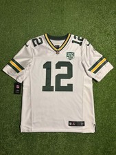 Authentic Aaron Rodgers Green Bay Packers 100 Anniv Nike Elite Jersey Si G2U