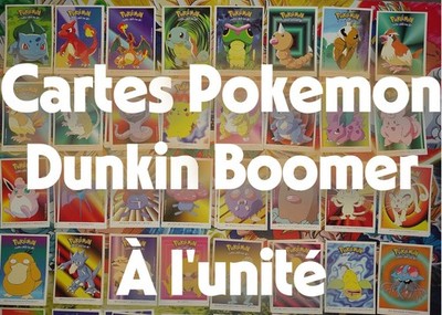 Pokemon Sticker Karten einzeln - Dunkin Boomer 2000 Vintage Card