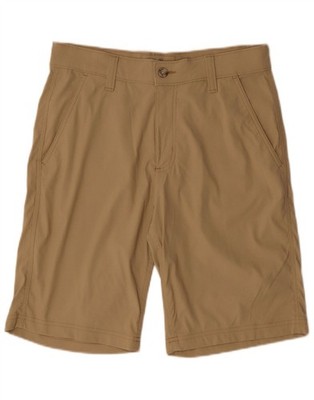 EDDIE BAUER Herren Chino Shorts W30 Medium Beige Nylon CU05