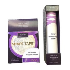New TARTE Shape Tape Setting Powder - Translucent  Double Duty Primer NWB