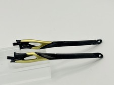 OAKLEY RADARLOCK SUNGLASSES REPLACEMENT BLACK GOLD TEMPLE ARM STEM SET AUTHENTIC