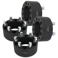 6x5.5 Wheel Spacers 3 inch Thick Hub Bore 108mm with 14x1.5 Studs Wheel Spacers