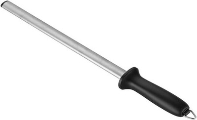 Hochwertiger 12'' Wetzstab Kohlenstoffstahl Messerklingenschärfer - UVP 15£