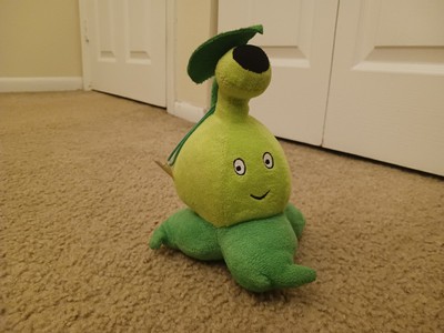 Plants vs. Zombies Plush Bursa Linxin Tush 2011 Original Dark Green String