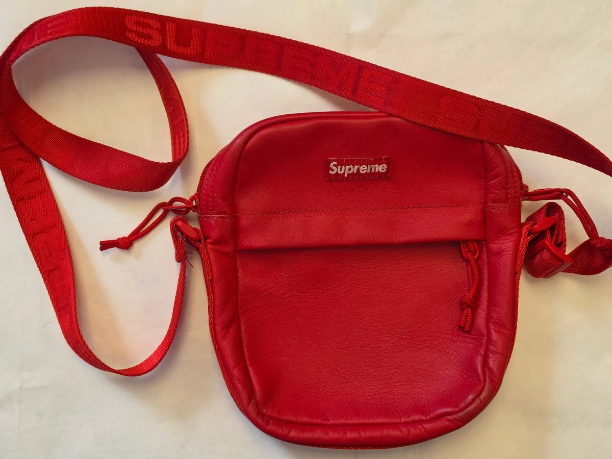 Supreme Leather Bags for Men for sale | eBay