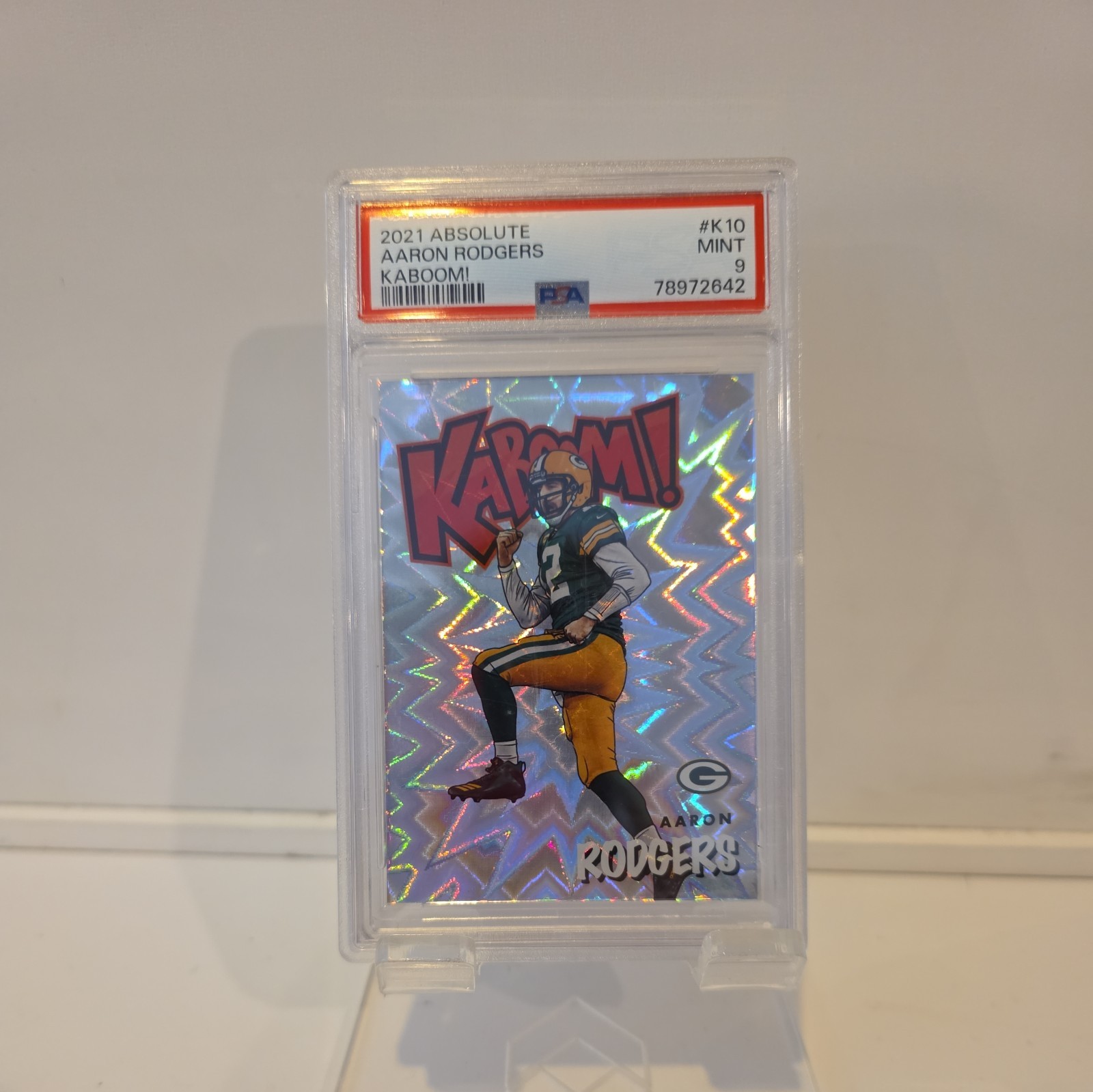 2021 Panini Absolute - Kaboom! Aaron Rodgers #K10