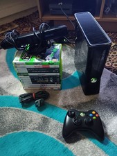Xbox 360 Slim 250GB Bundle with Kinect 12 Games (Fully tested)