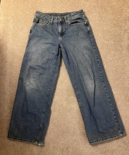 Wild Fable Low Rise Baggy Jean / Jeans Denim Sz 4 R 29.5 waist 29 Inseam Y2K