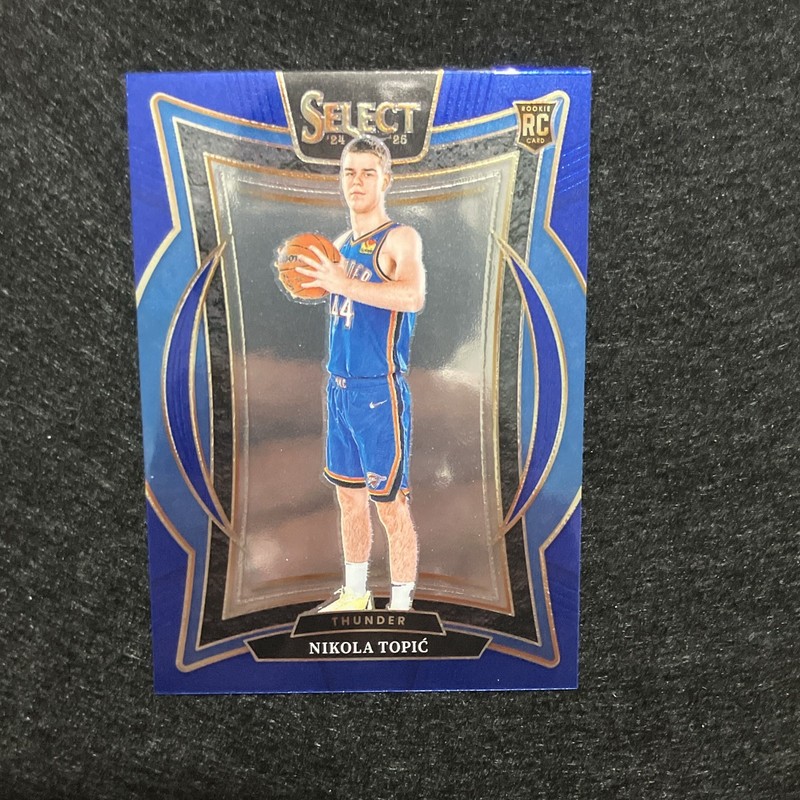 Panini 2024-25 Select Nikola Topic Rookie Thunder Concourse #89