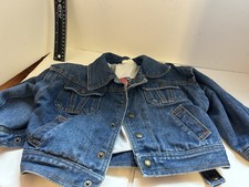Vintage London Fog TURBO Jean Jacket Boys Girls Size 2