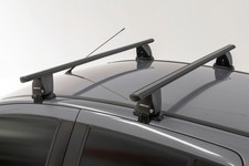 Menabo Roof Bar Set Door Edge Mounted Black 130cm 51In For Daihatsu Honda Maxus