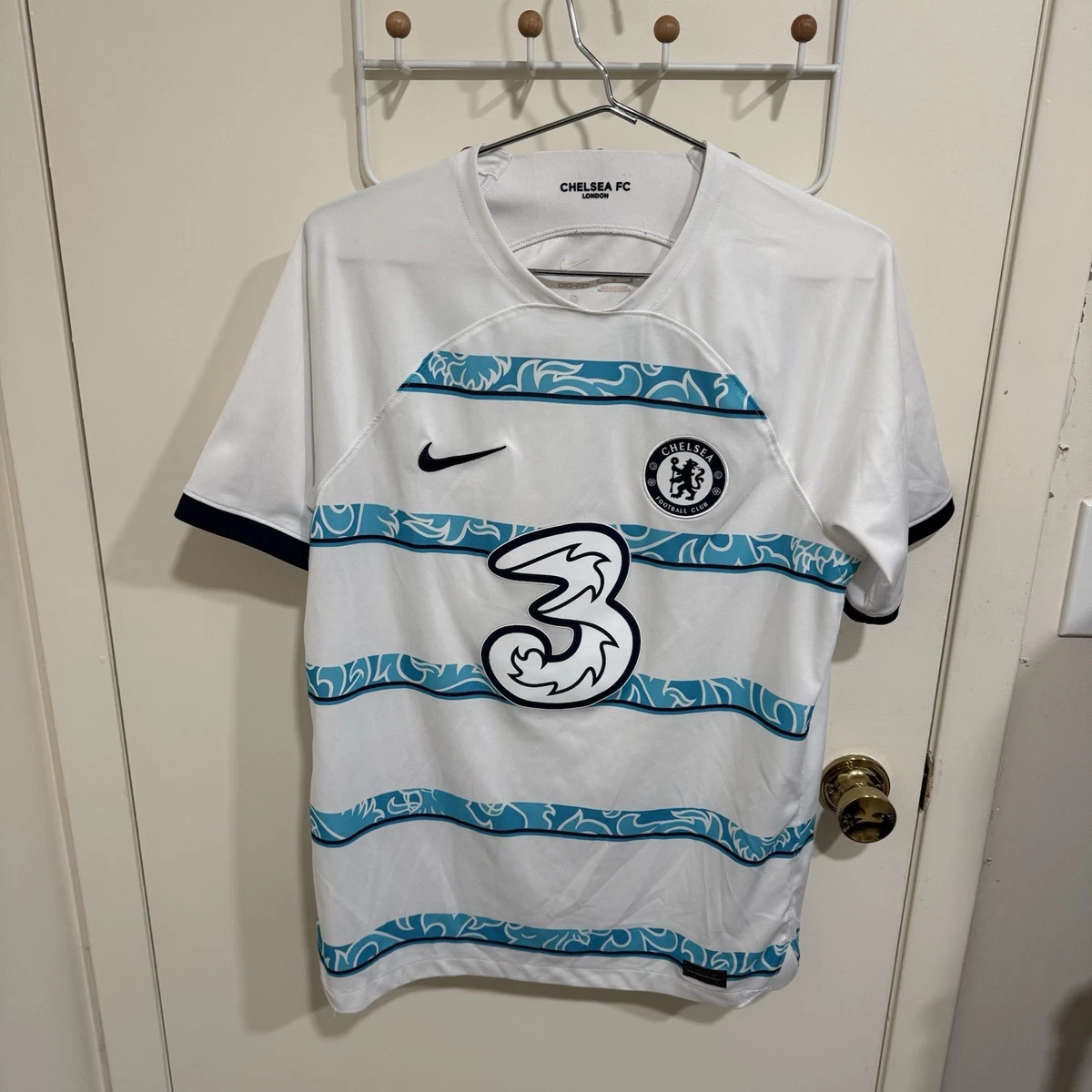 切尔西白色国际俱乐部足球球迷球衣| eBay