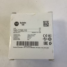 NEW ALLEN-BRADLEY IEC AB 100-C23EJ10 STANDARD CONTACTOR 23 AMP 24VDC 100C23EJ10