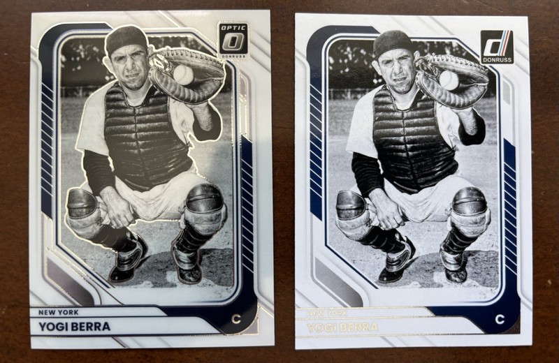 2026 Donruss #65 Yogi Berra Optic & Base Card