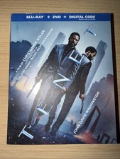 TENET - Christopher Nolan W/ Slipcover DVD  BLU-RAY NEW/SEALED