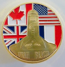 MEDAILLE  UTAH BEACH  debarquement 1944